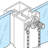 Sliding Patio Door Pin, 3/16 in. x 2-5/8 in., Steel Pin and Retaining Ring, Chrome Plated Finish (Single Pack)