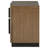 2-drawer Nightstand Bedside Table Ash Brown