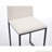 Counter Height Upholstered Linen Bar Stools Set of 2-107881447