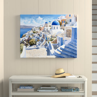 Grecque Santorini Odyssey II - Grèce, art mural