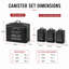 Bread Bin & Canister Sets Steel Canister-1213215152