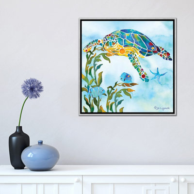 " Sea Turtle Kelp Fish " by Jo Lynch