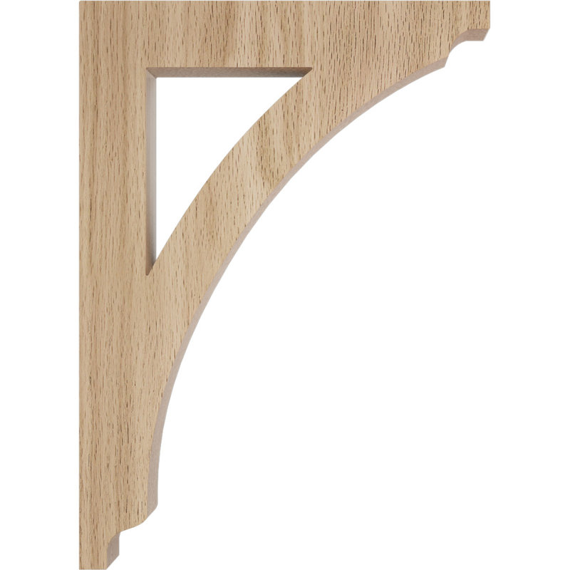 Support Thorton, Chêne rouge, H 9 po x l 1,75 po x P 6,5 po