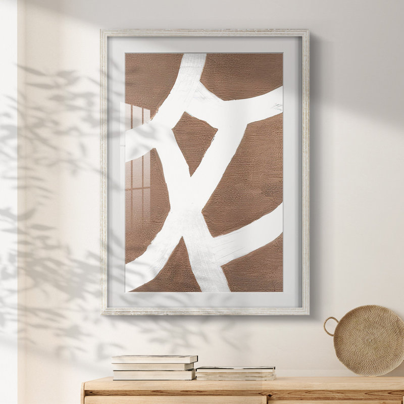 Meadow Passage II -Framed Print, 25.5" H x 17.5" W, White
