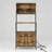 Coffee Station Rack with Power Outlet, USB Ports, and Multi-Level Storage for Kitchen or Living Room