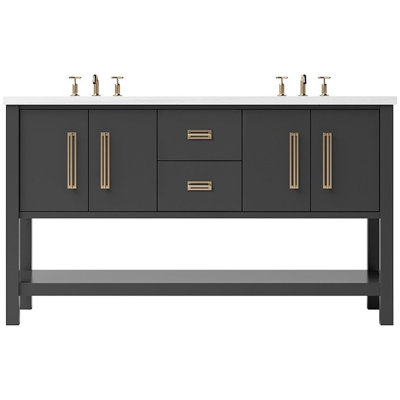 Meuble-lavabo double Kiawah