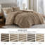 Ensemble d'édredon 3 pièces Jasmine Taupe-102615781-102615783