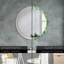 Huldar Glass Flat Wall Mirror
