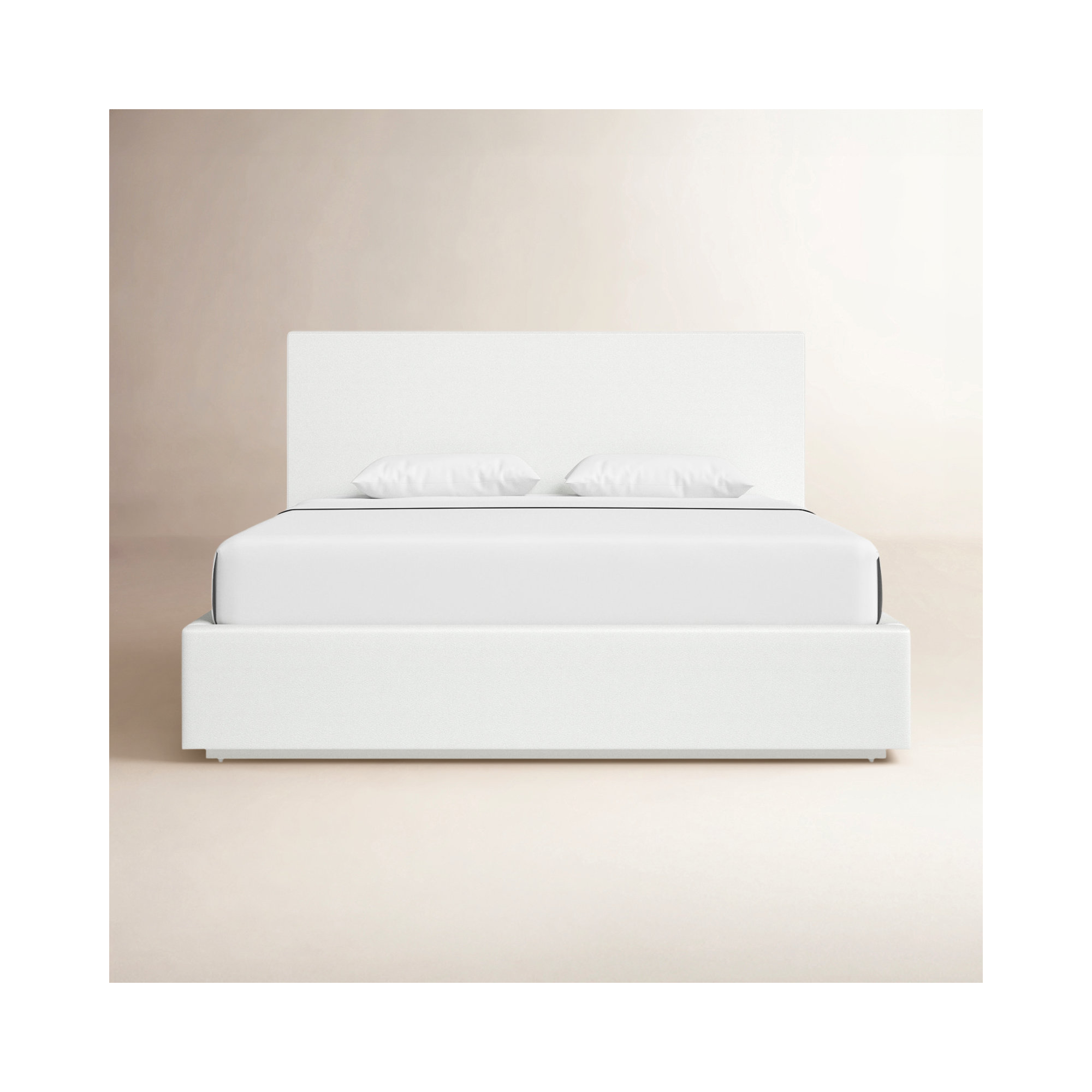 Baccarat Upholstered Bed, California King, Pearl
