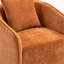 Fauteuil demi-tonneau pivotant avec accoudoirs pivotant 30,25 po de large-1519899977