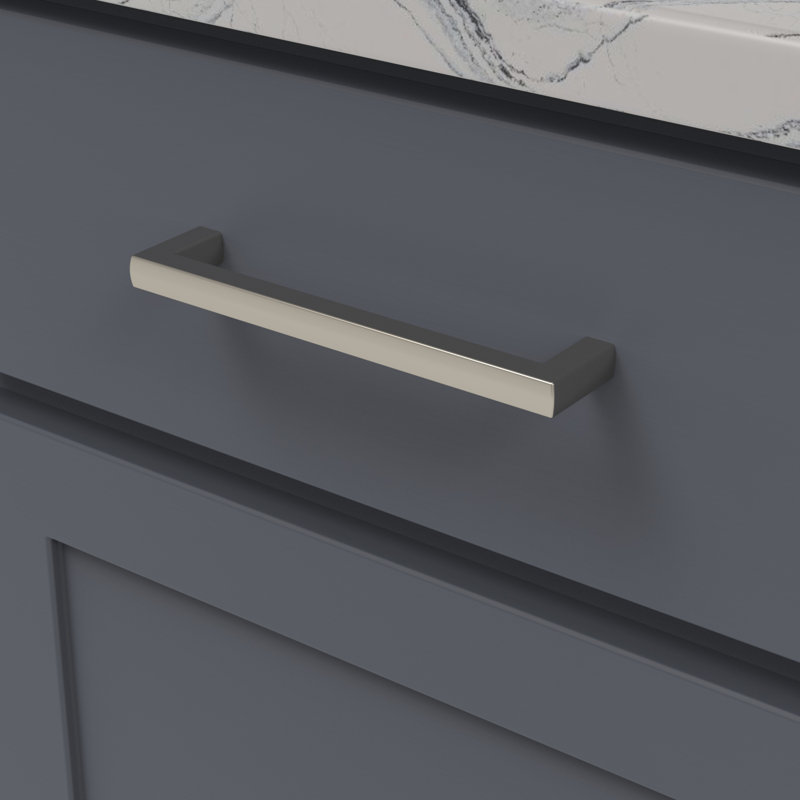 Coventry Center Appliance Pull, 6 5/16", Polished Nickel, 0.5"