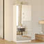 Armoire moderne avec panneaux de porte en miroir