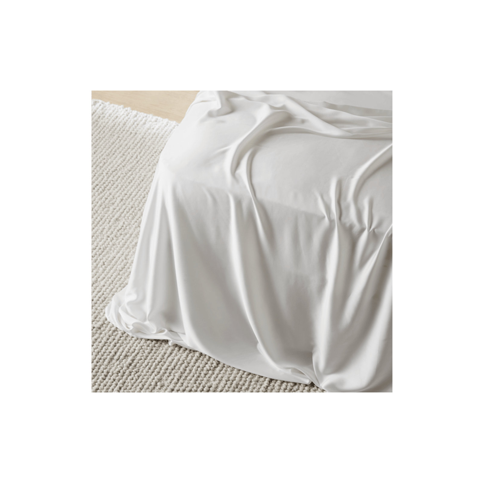 Signature Sateen Sheet Set, King Sheet Set with 3 Additional Pieces, Cloud