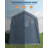 6x8 FT Portable Outdoor Storage Shed with 2 Roll-Up Zipper Doors & Vents, 240G Heavy-Duty Shelter Waterproof PE Tarp, UV-Resistant Carport for Motorcycle, Firewood, Tools-114398221