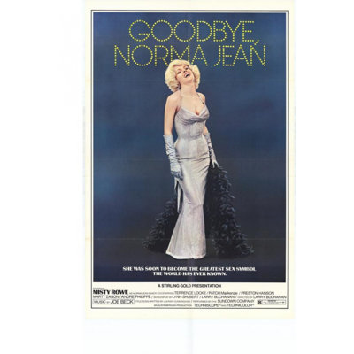 Pop Culture Graphics " Goodbye Norma Jean Movie Poster "