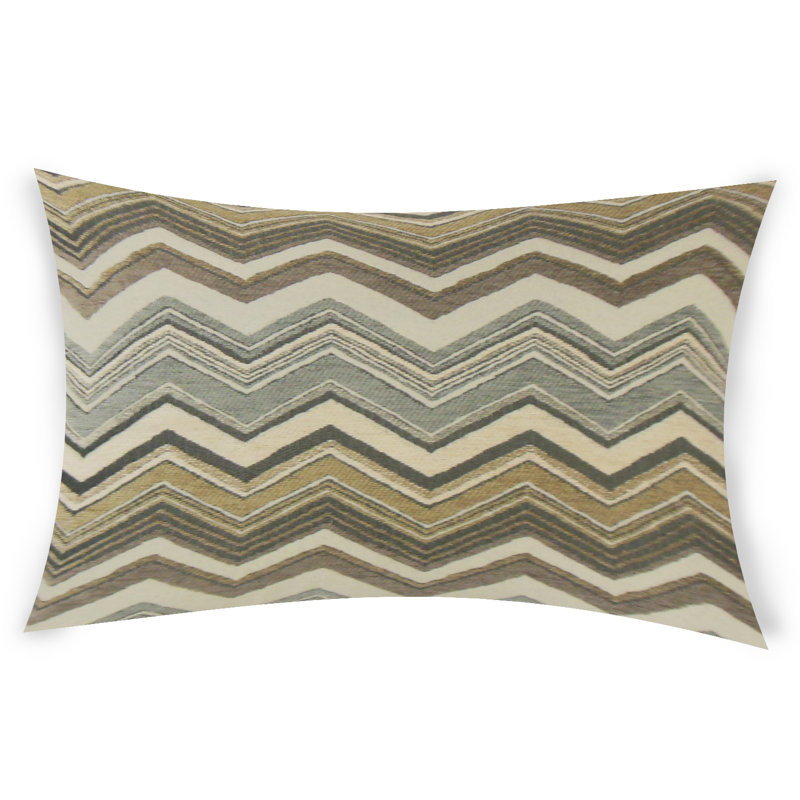 Chevron Reversible Throw Pillow, 14" x 36"