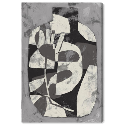 Minimalist Vase Canvas Abstract Print by Oliver Gal, Black Frame, 10 x 15