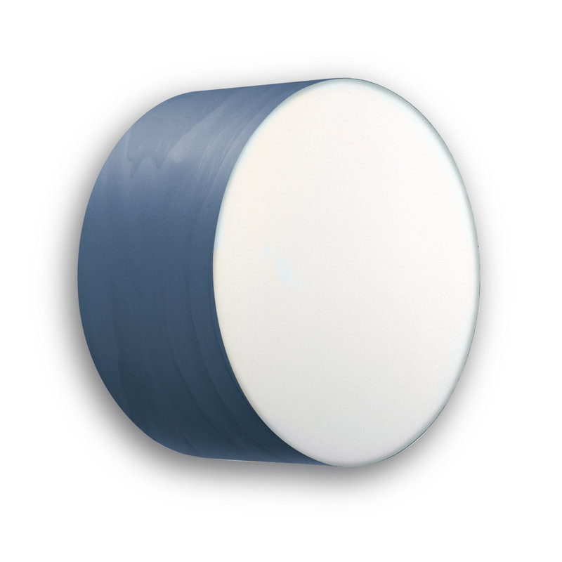 Gea 1 - Light Flush Mounted Sconce, Blue, 16.5" H x 16.5" W x 3.9" D, GX53