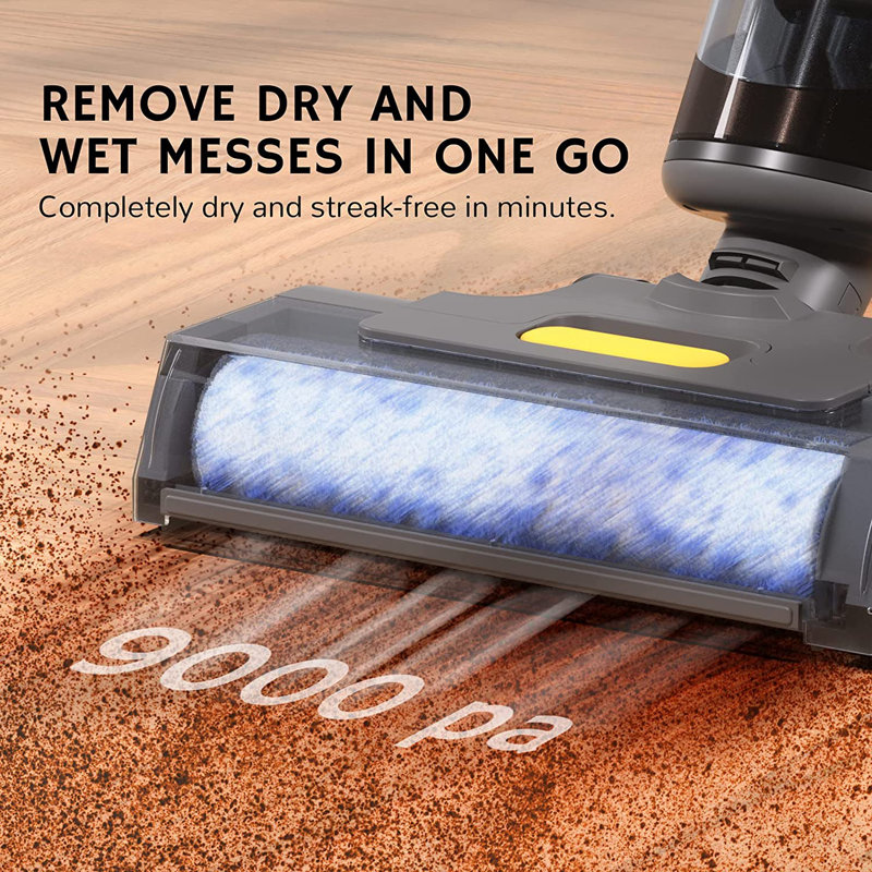 Balai à franges tout-en-un avec nettoyage autoportant Airthereal Smart Wet Dry