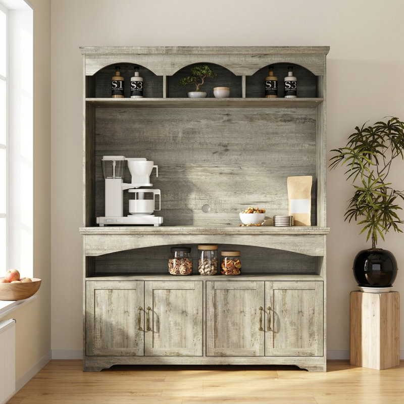 70.9" H Elegant Large Dining Cabinet