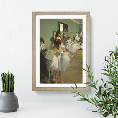 The Ballet Class Vol.2 by Edgar Degas - Picture Frame Painting