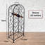Blasa 23 Bottle Wine Bottle Rack Black