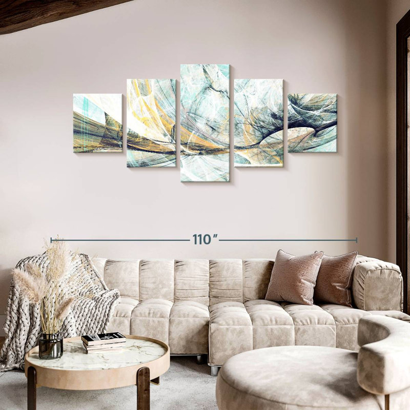 Wispy Dynamic Glazer, 42" H x 92" W