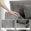 Canapé confortable capitonné de style américain 4 pièces 109 "avec repose-pieds Boucle-4351591
