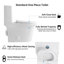 Toilette une pièce à chasse d'eau 1,1 / 1,6 GPF