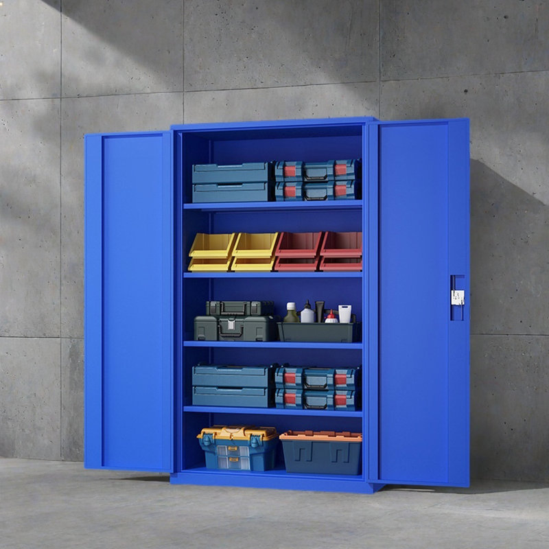 Multi-purpose Garage Lockers, Blue