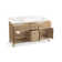 Malin By Studio McGee 60 in. Bathroom Vanity Cabinet With Sinks And Quartz Top