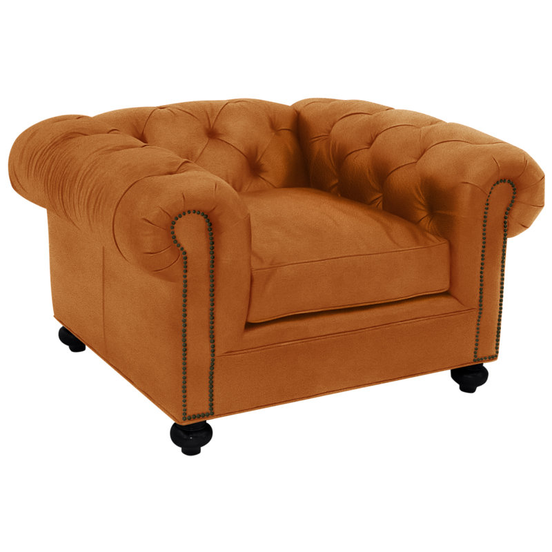 Chesterfield Chair, Old Silver, Brussels Oyster, French Ivory