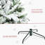 Arbre de Noël artificiel enneigé 9 pi avec branches réalistes-1838800702