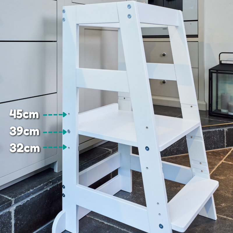 Hartzell White 2 - Step Stool