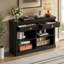 Console d'entrée avec tiroirs et tablettes-1120647151-1120647149-1120647147
