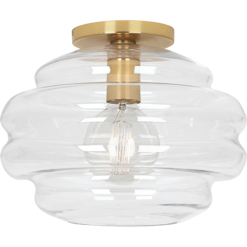 Horizon 1 - Light Flush Mount, Clear