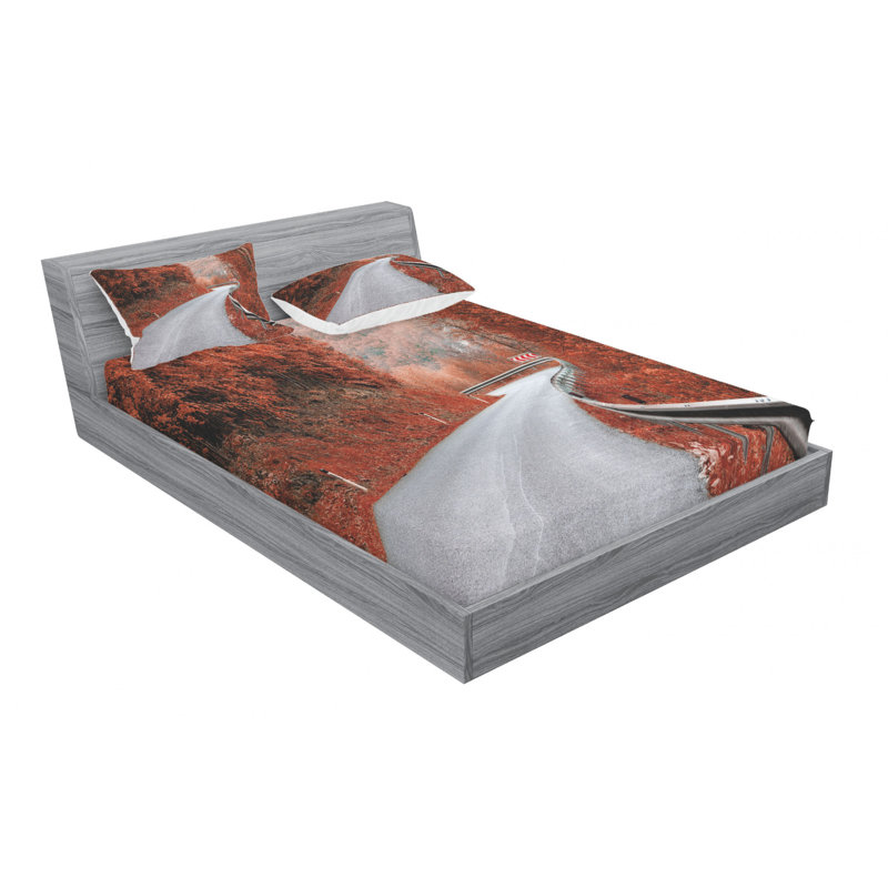 Microfiber Sheet Set, Full Sheet Set with Fitted Sheet