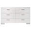 Ensemble de chambre avec grand lit 5 pièces Cleary-699625305