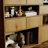 Multifunctional Convertible Accent Cabinet With Multi-Layer Shelves