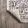 Shellenbarger Filigree Medallion Dark Gray/Cream Rug