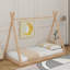 Lit simple simple de style Montessori-1821618197