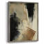 «Baked Paintstrokes V», reproduction encadrée en bois massif-484099101