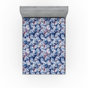 Brun pastel, violet foncé / floral