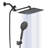 High Pressure Rainfall and Handheld Shower Combo-110679890