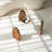 Modern Coffee Table, 35.4 x 16.1 x 35.4 inches | 100% Tempered Glass Top & 100% Pine Solid Wood Frame, Chesnut & Transparent | Stylish & Durable Design for Living Room, Elegant Novelty Furniture-1813616585