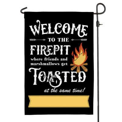 Double Sided 17.5'' H x 12'' W Polyester Garden Flag