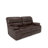 2-Piece Modern Fancy Faux Leather Power Reclining Loveseat With Wide Back