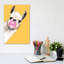 Sneaky Bubble Gum Llama 1 Piece Wall Art on Canvas-329991003-340206061