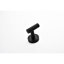 Porte-serviettes en acier inoxydable - 9 pièces. Support mural noir mat pour salle de bain, attrait moderne, rayure, facile à installer. Fixation, style, procédure-656084813