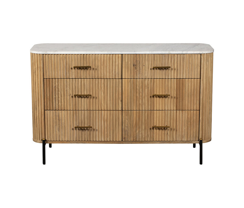 45 cm W Chest of 6 Drawers